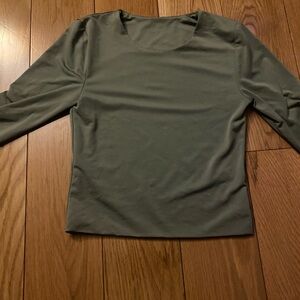 Olive Green Women's Top